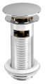 Bunnventil Push pop-up 1 1/4" krom